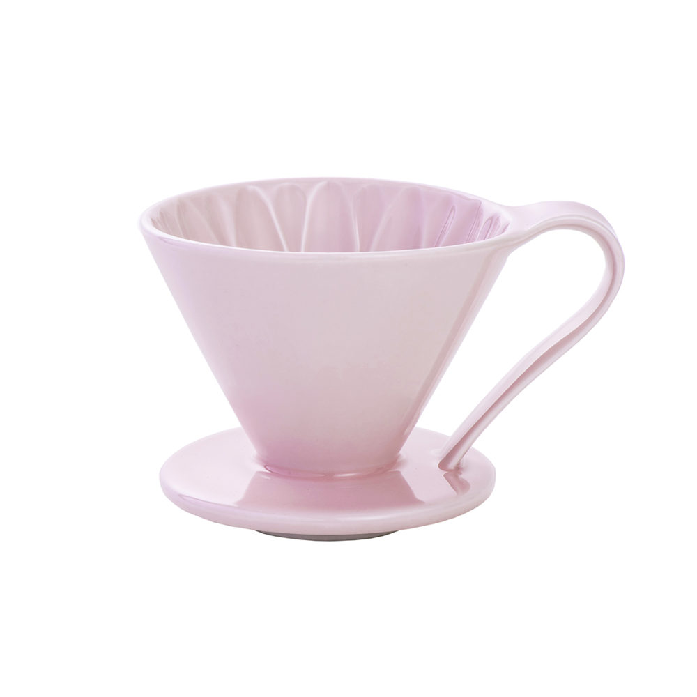Arita flower dripper 4 cups (pink)